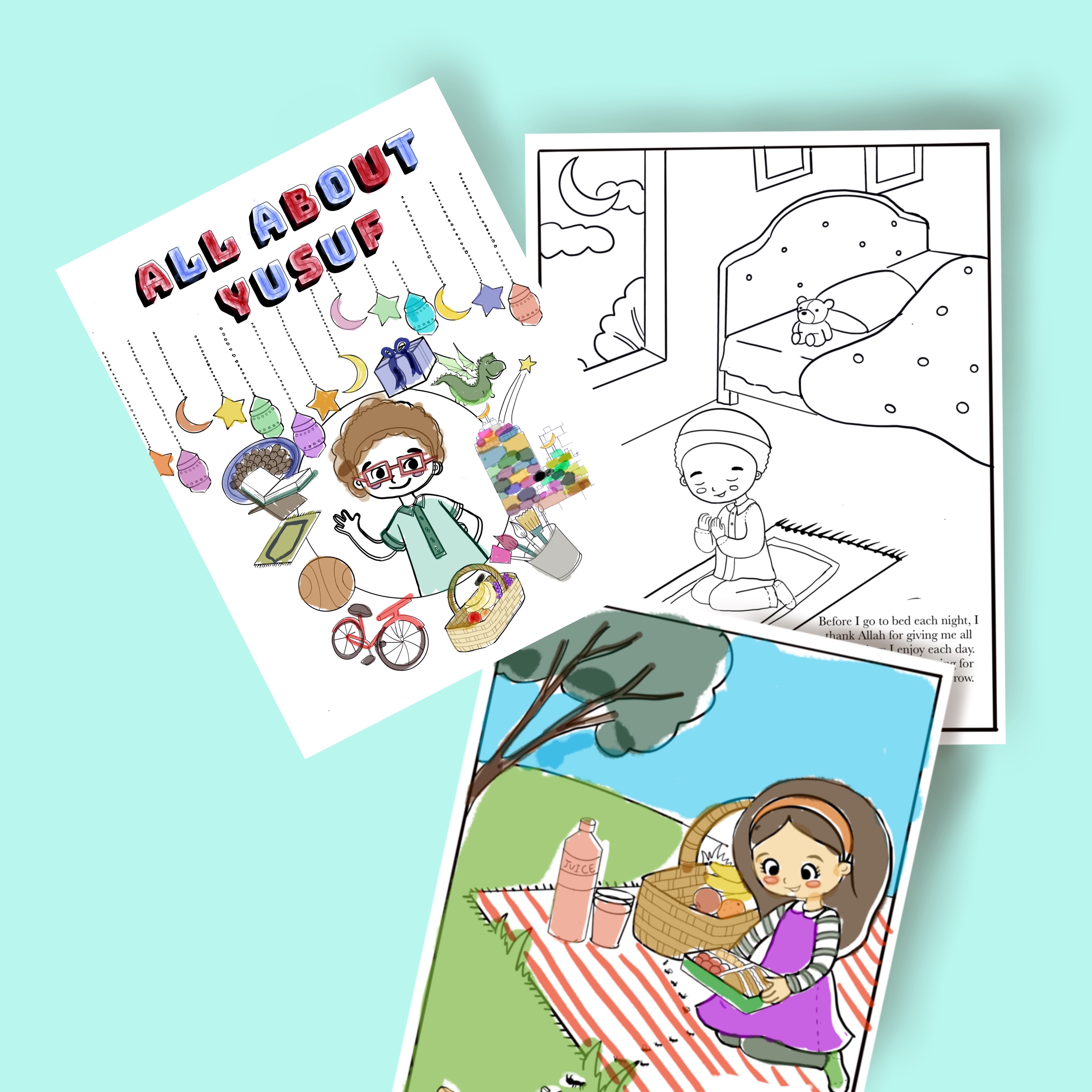 Personalized Coloring Book For Kids: Download At Home For Free!